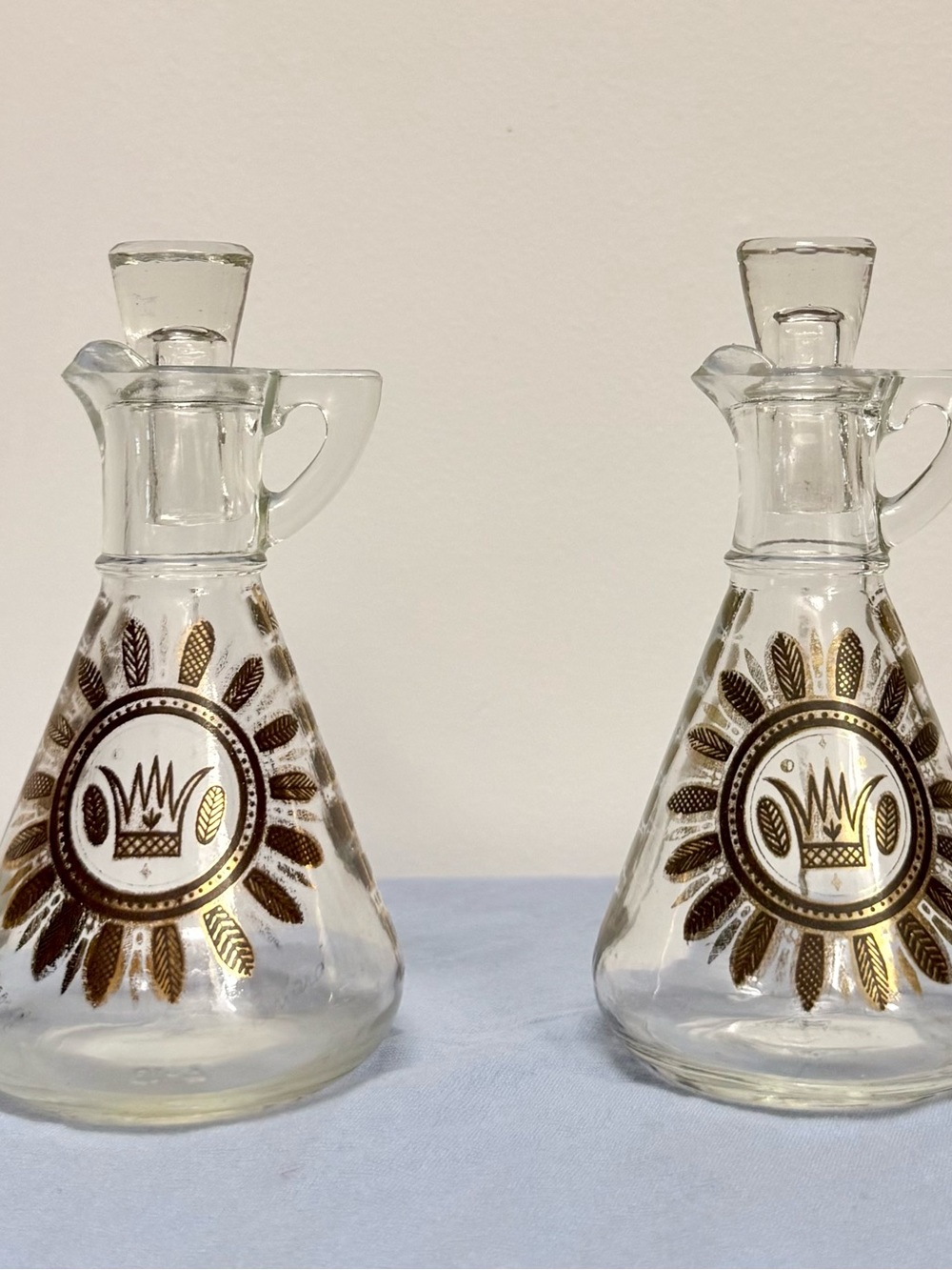 Georges Briard Regalia Oil & Vinegar Cruet Set